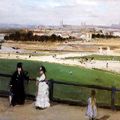 Берта Моризо - Вид Парижа с холма Трокадеро